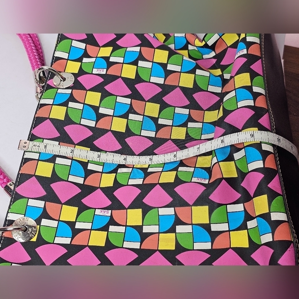 The Sak Geometric Multi-Color Tote - Picture 3 of 9